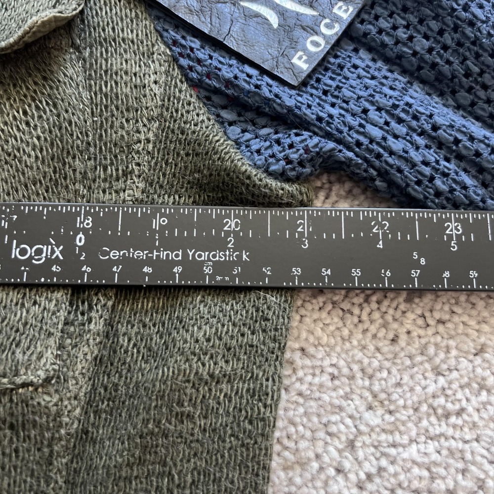 Project Foce Single Season Military Jacket Mens EU 48 Green Mesh Sleeve Full Zip - Picture 14 of 16